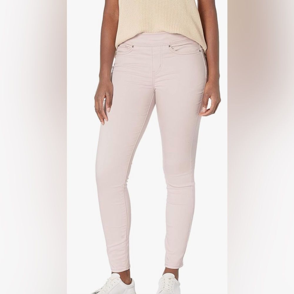 Levi Strauss Gold Label Pink Totally Shaping Pull-on Skinny Jeans Size 8M EUC